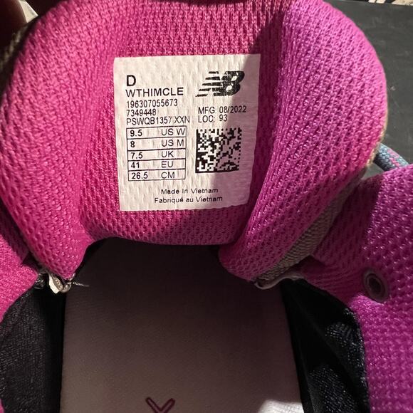 New Balance Fresh Foam X Hierro Womens 9.5 D Brown Gore-Tex Vibram Trail Hiking - Picture 9 of 9